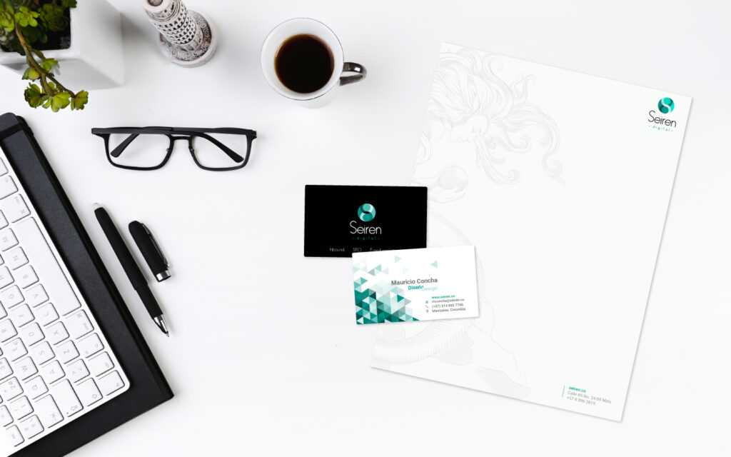 Papelería Corporativa Seiren Digital