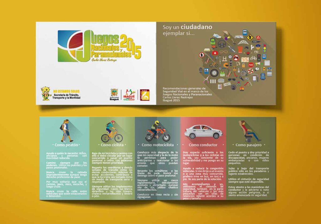 Plegable General Campaña Juegos Nacionales 2015