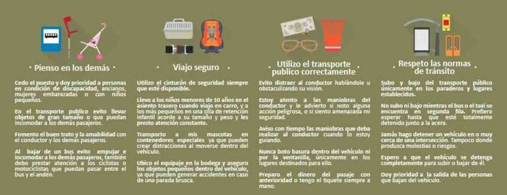 Plegable Pasajeros Interno