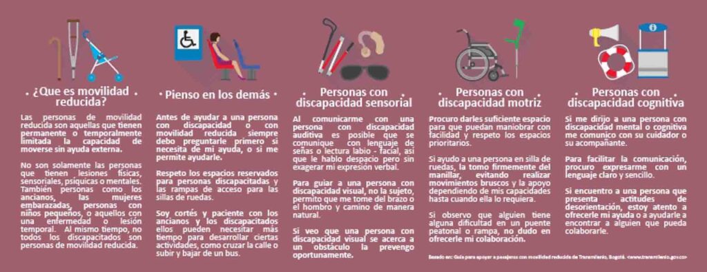 Plegable Movilidad Reducida Interno