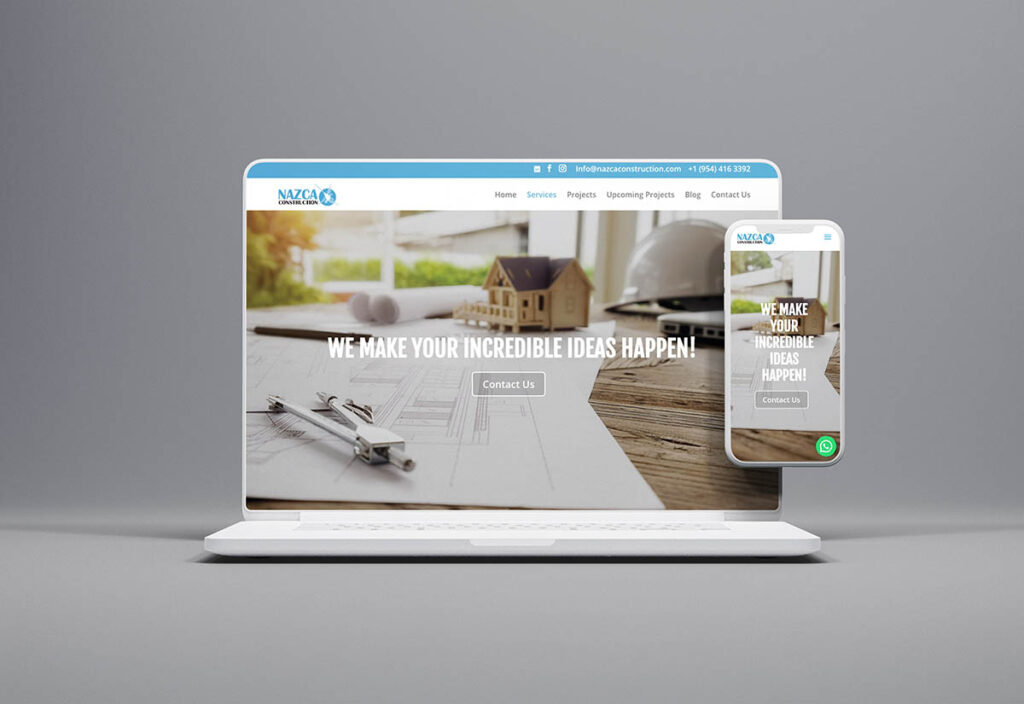 Website Nazca Construction